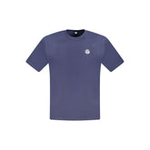 North Sails Blue Cotton Men T-Shirt -   -  North Sails.